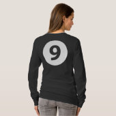 Nummer negen t-shirt (Achterkant volledig)