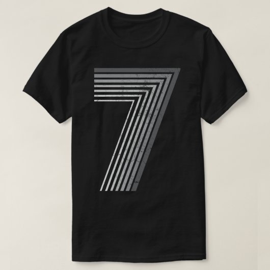  nummer t-shirt (Design voorkant)