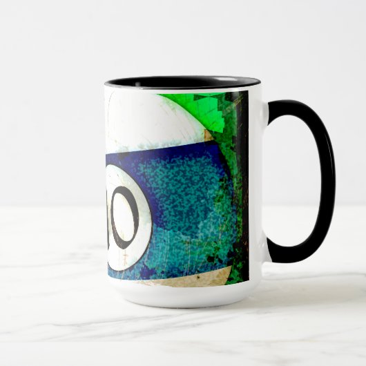 NUMMER VAN DE BILLIARDS BALL 10 MOK (Rechts)