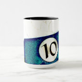 NUMMER VAN DE BILLIARDS BALL 10 MOK (Midden)