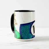 NUMMER VAN DE BILLIARDS BALL 10 MOK (Voorkant links)