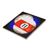 NUMMER VAN DE BILLIARDS BALL 11 TEGELTJE (Zijkant)