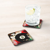 NUMMER VAN DE BILLIARTS 8 BIER ONDERZETTER (Rechterzijde)