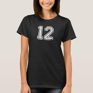 Nummer, Voetbal Nummer Sport T-shirt