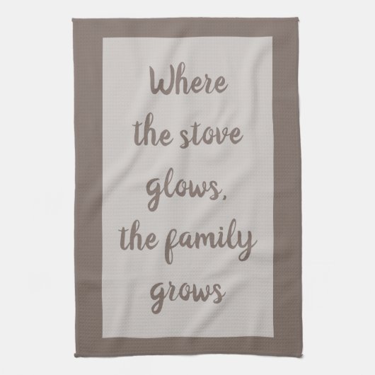 Nummer - Witte keukenhanddoeken (Verticaal)