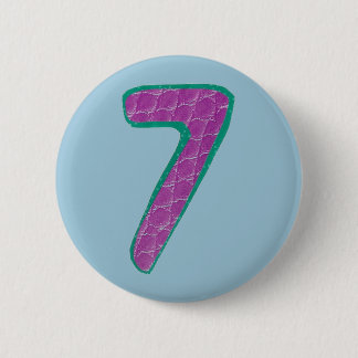 Nummer zeven Button