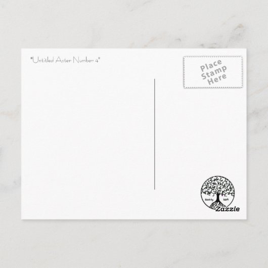 Nummer zonder titel 4 briefkaart (Achterkant)