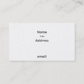 nummerbord visitekaartje (Achterkant)