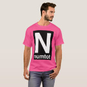 nummerdoorvoer t-shirt (Voorkant volledig)