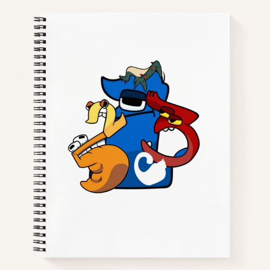 Nummerlegendes op Notitieboek (Voorkant)