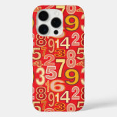 Nummerpatroon Case-Mate iPhone Case (Achterkant)