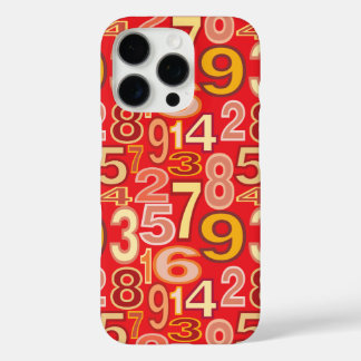 Nummerpatroon iPhone 16 Pro Hoesje