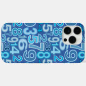 Nummerpatroon Case-Mate iPhone Case (Achterkant (horizontaal))
