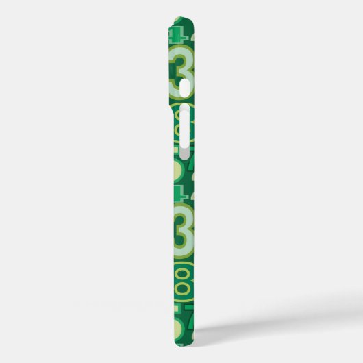 Nummerpatroon Case-Mate iPhone Case (Achterkant / Links)