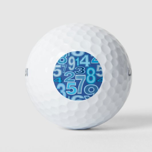 Nummerpatroon Golfballen (Voorkant)