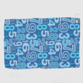 Nummerpatroon Golfhanddoek (Horizontaal)