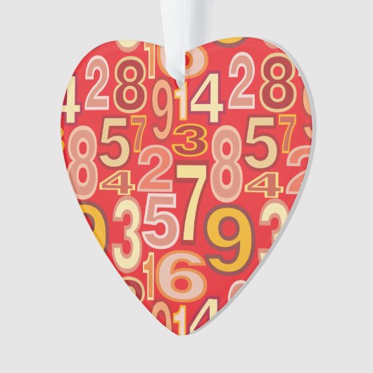 Nummerpatroon Ornament (voorkant)
