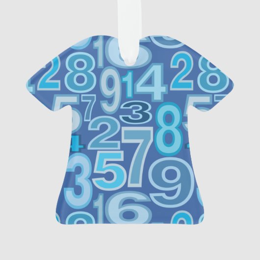 Nummerpatroon Ornament (achterkant)
