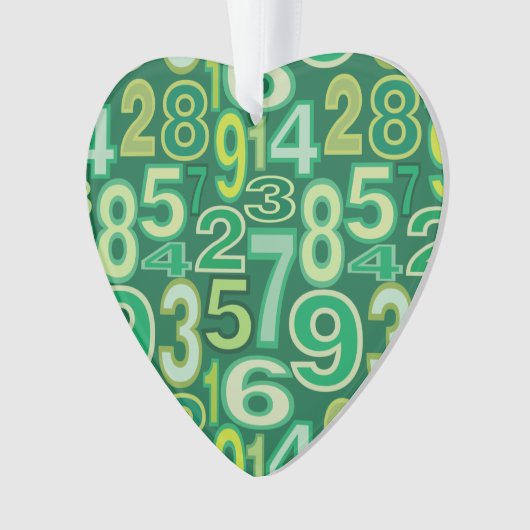 Nummerpatroon Ornament (voorkant)