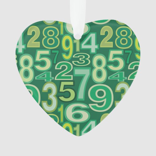 Nummerpatroon Ornament (voorkant)