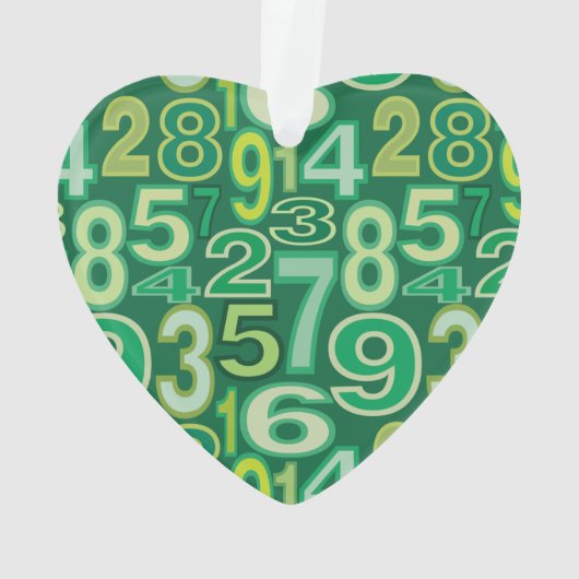 Nummerpatroon Ornament (achterkant)
