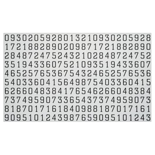 Nummerpatroon Stof (Fat Quarter)