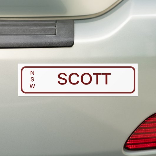 Nummerplaat Slaapkamerdeur Labels Bumpersticker (Op auto)