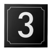 Nummerplaatje Tegeltje (Voorkant)