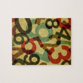 nummerpuzzel legpuzzel (Horizontaal)