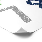 Nummers 123 Poster (Hoek)