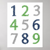 Nummers 123 Poster (Voorkant)