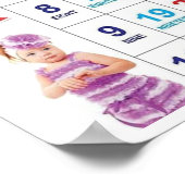 Nummers 1-100 Kleuterschool Grafiek Poster (Hoek)