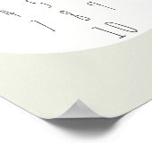 Nummers 1-10. Tellen. POSTER & PRINTS (Hoek)