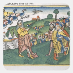 Nummers 1 1-20 Voorbereiding van de reis van Moun Vierkante Sticker
