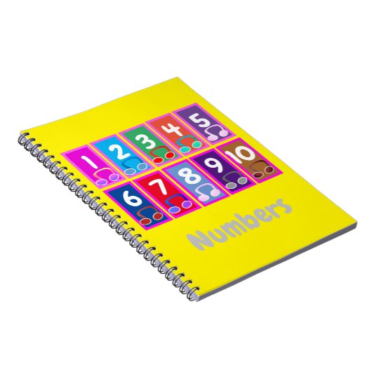 Nummers 1 tot 10 Early Mathematics Notitieboek (Rechterzijde)