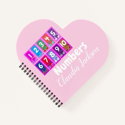 Nummers 1 tot 10 Early Mathematics Teacher Notitie Notitieboek (Voorkant)