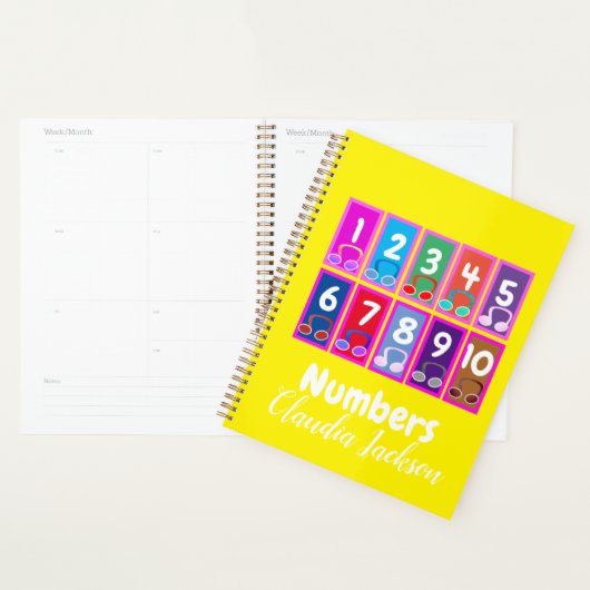 Nummers 1 tot 10 Early Mathematics Teacher Planner (Display)