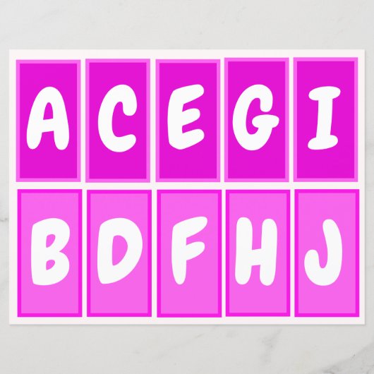 Nummers 1 tot en met 9 naar Praktijkparen van tien (Achterkant)