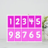 Nummers 1 tot en met 9 naar Praktijkparen van tien (Staand voorkant)