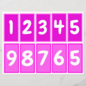 Nummers 1 tot en met 9 naar Praktijkparen van tien (Voorkant)