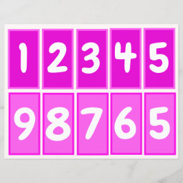 Nummers 1 tot en met 9 naar Praktijkparen van tien