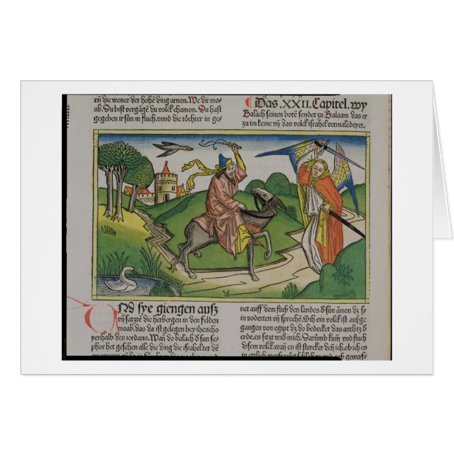 Nummers 22 20-35 Balaam's praatkont, van de 'N (Voorkant Horizontaal)