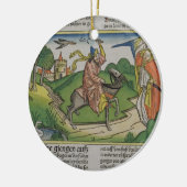 Nummers 22 20-35 Balaam's praatkont, van de 'N Keramisch Ornament (Links)