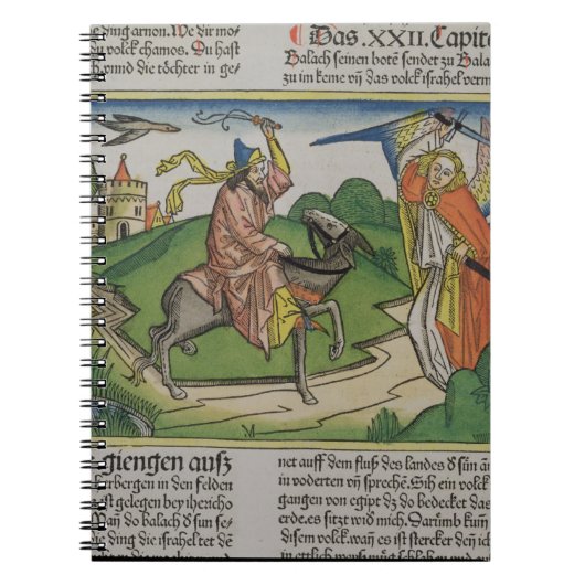 Nummers 22 20-35 Balaam's praatkont, van de 'N Notitieboek (Voorkant)