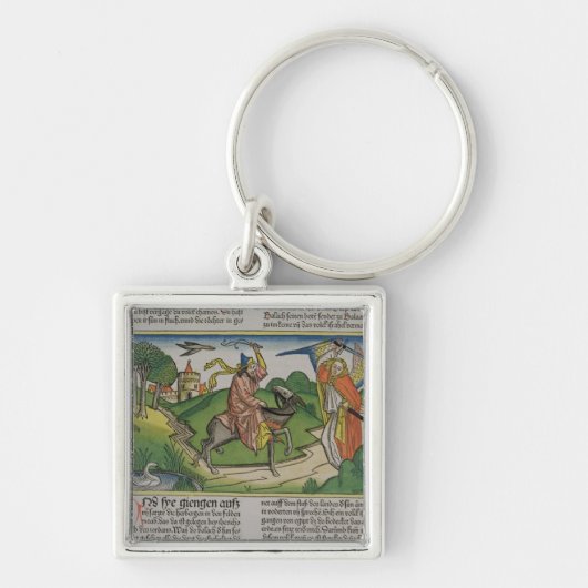 Nummers 22 20-35 Balaam's praatkont, van de 'N Sleutelhanger (Voorkant)