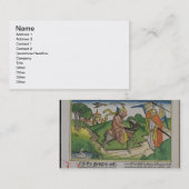 Nummers 22 20-35 Balaam's praatkont, van de 'N Visitekaartje (Voorkant / Achterkant)