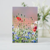 Nummers 23:19 KJV Bijbel Verse Pic Flat Greeting Kaart (Staand voorkant)