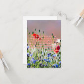 Nummers 23:19 KJV Bijbel Verse Pic Flat Greeting Kaart (Voorkant / Achterkant in situ)