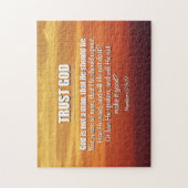Nummers 23:19 TRUST GOD Christelijk Legpuzzel (Verticaal)