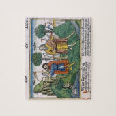 Nummers 2 De toewijzing van het kamp aan de Israël Legpuzzel (Verticaal)